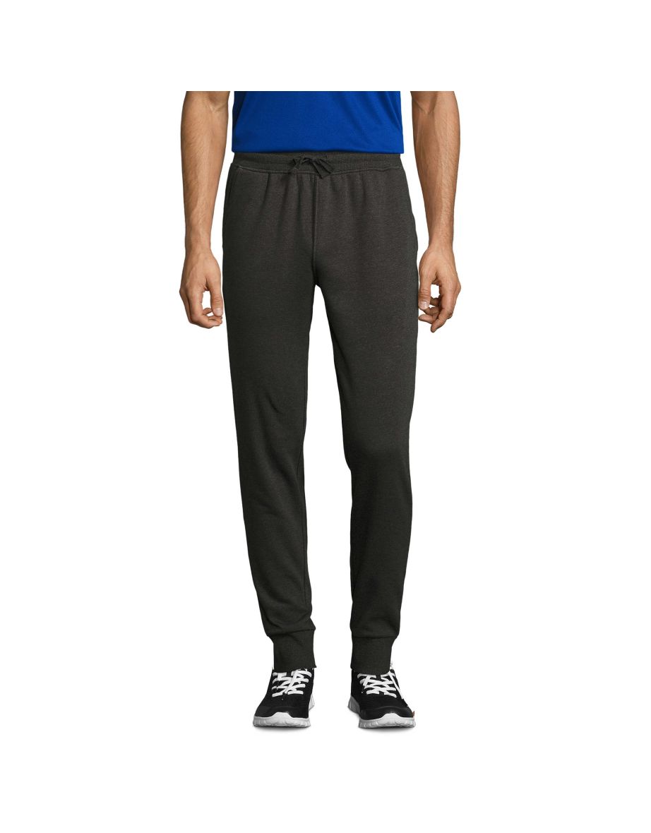 SOLS Mens Jake Slim Fit Jogging Bottoms - Charcoal Marl - 3