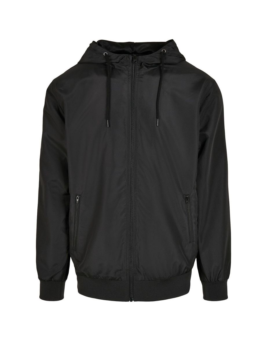 Mens Windrunner Recycled Jacket - Black