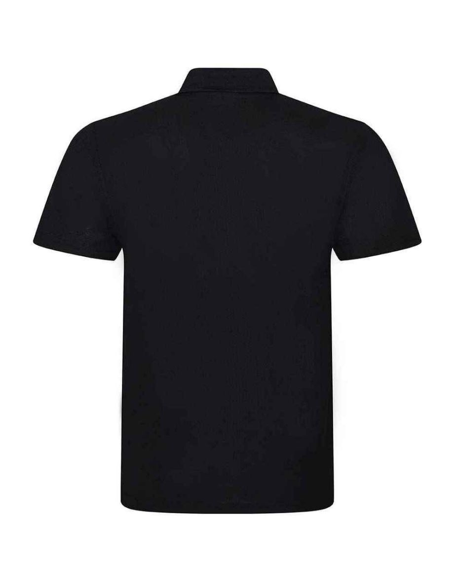PRO RTX Mens Polyester Polo Shirt - Black - 1
