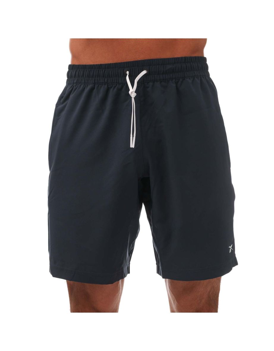 Men's Reebok Workout Ready Woven Shorts in Blue