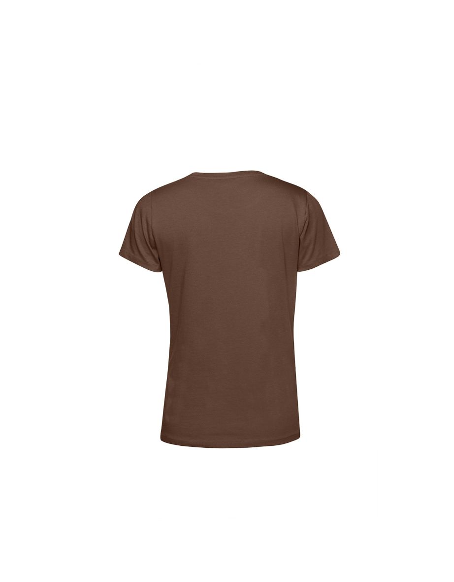 B&C Womens/Ladies E150 Organic Short-Sleeved T-Shirt - Coffee - 1