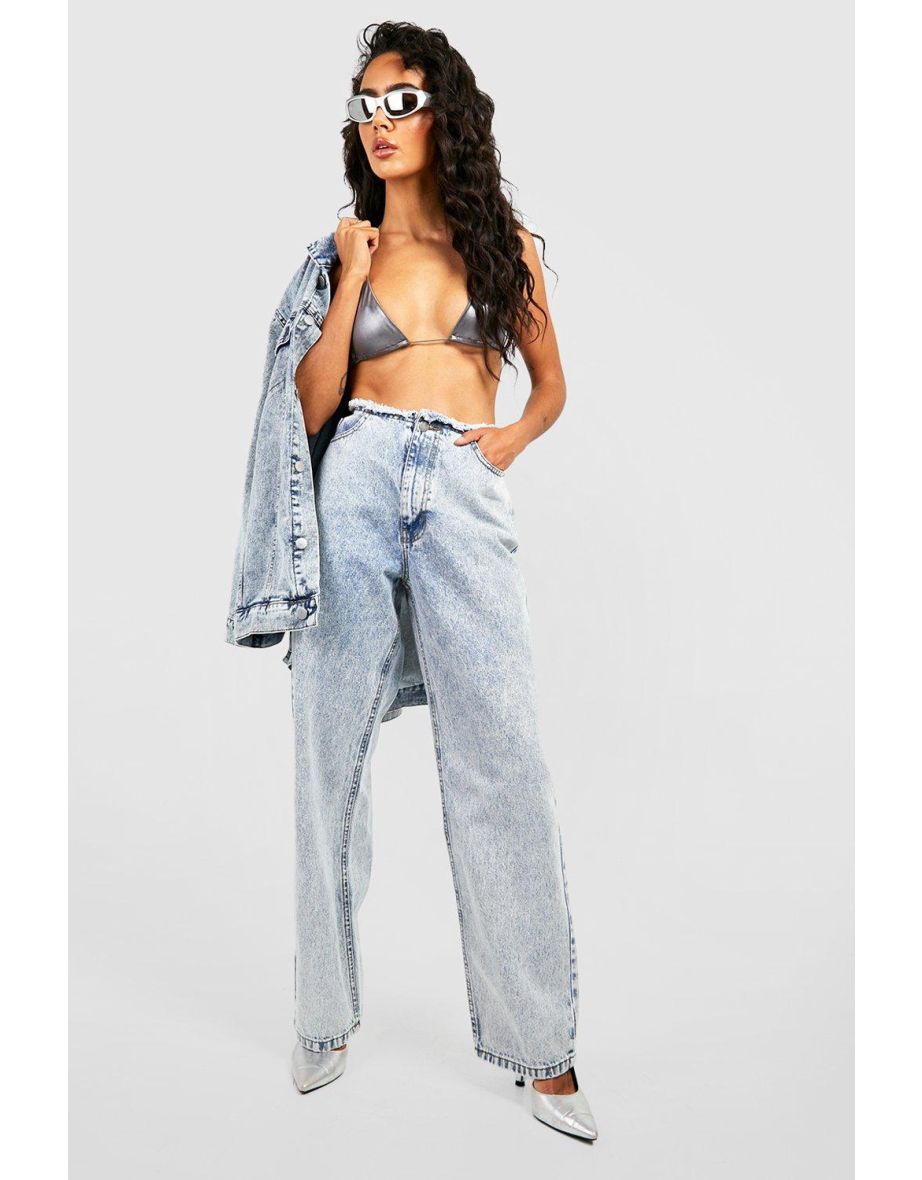 Denim fray on sale