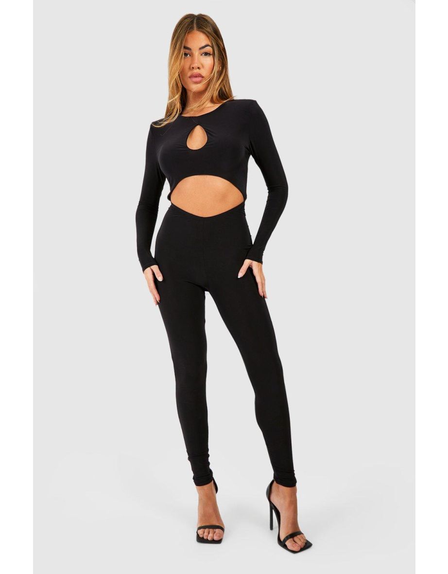 Double Slinky Cut Out Jumpsuit