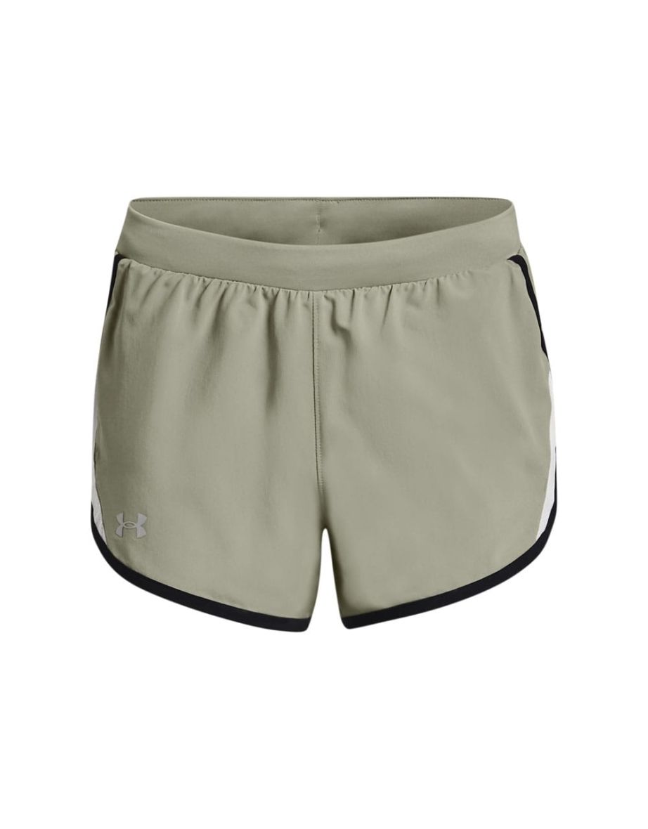 Women's Under Armour UA Fly By 2.0 Shorts in Green