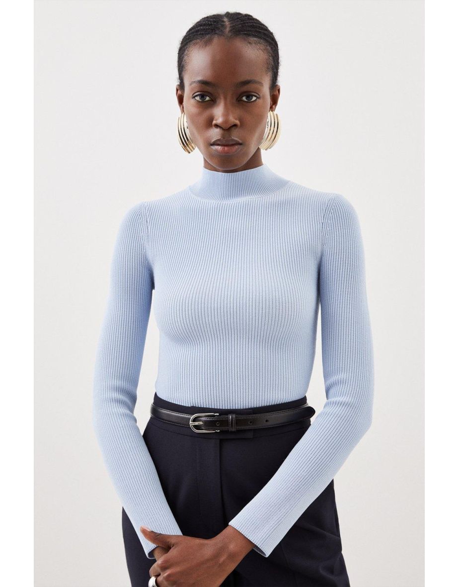 Karen millen blue jumper best sale