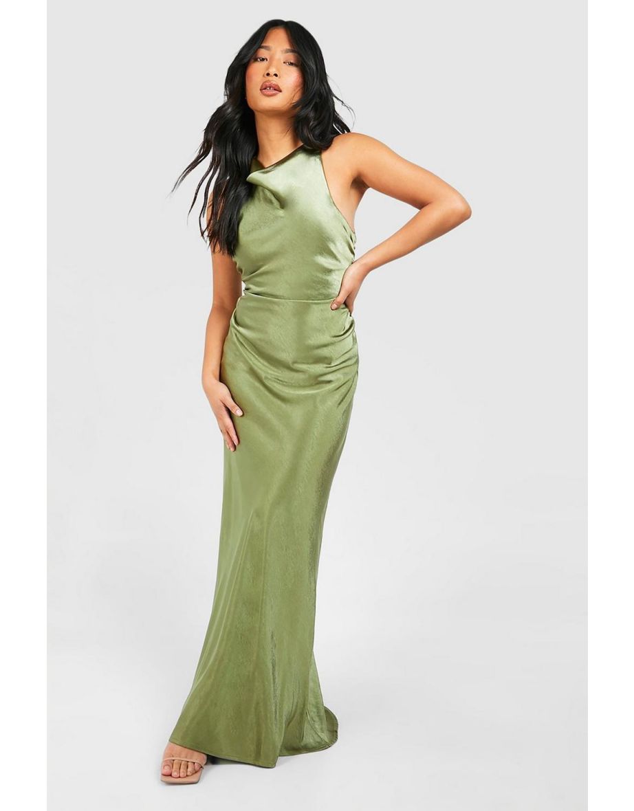 Petite maxi bridesmaid dresses best sale