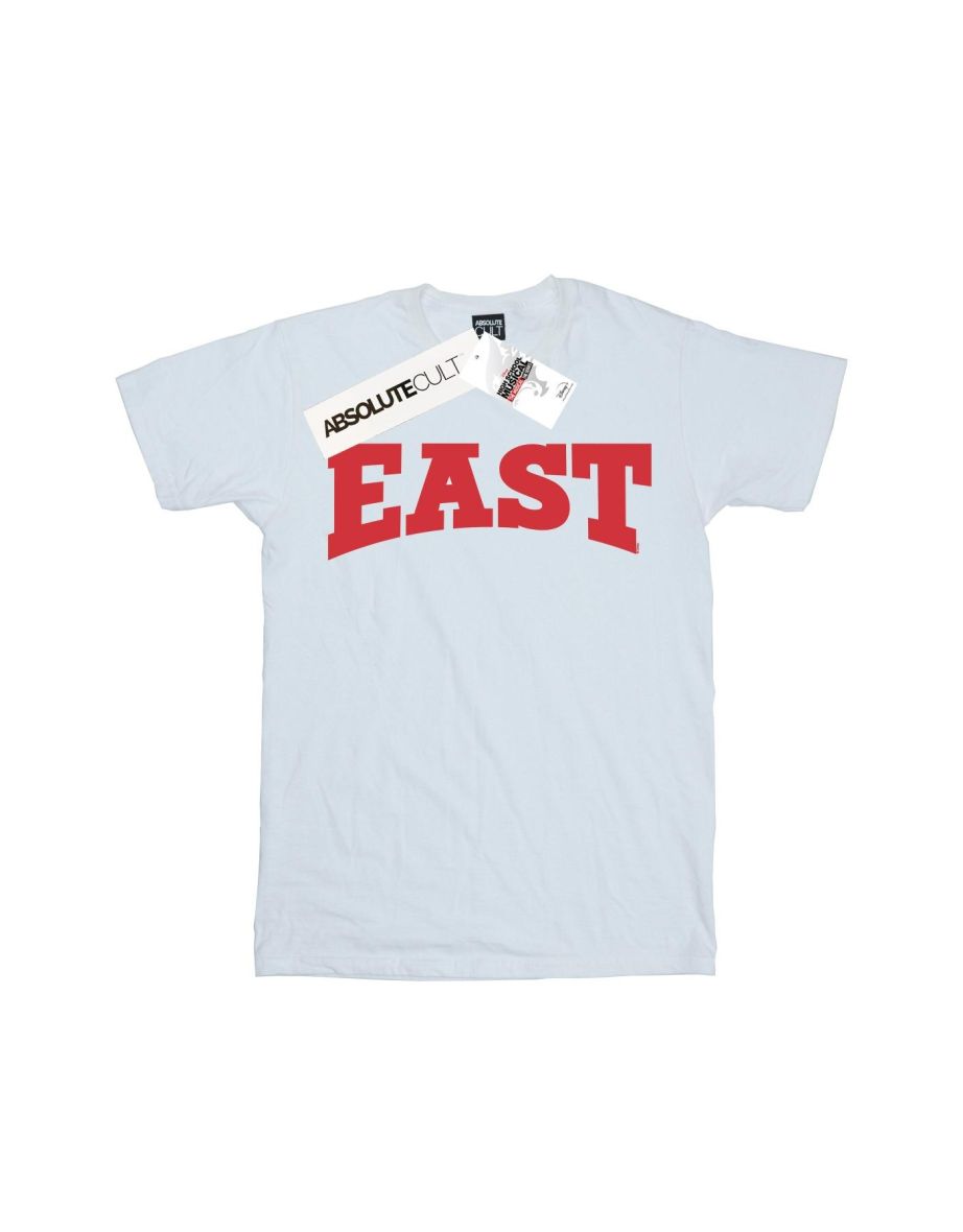 Disney Womens/Ladies High School Musical The Musical East High Cotton Boyfriend T-Shirt - White - 1
