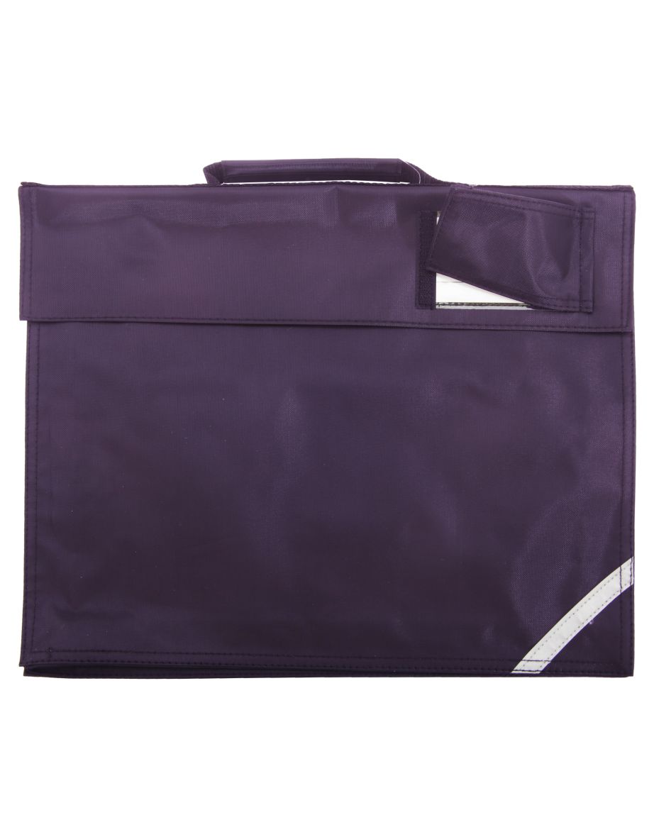 Quadra Junior Book Bag - 5 Litres (Pack of 2) - Purple