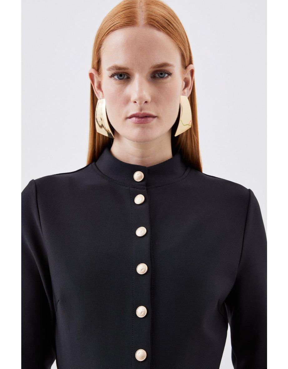Figure Form Bandage Jacket Knit Co-ord - 2