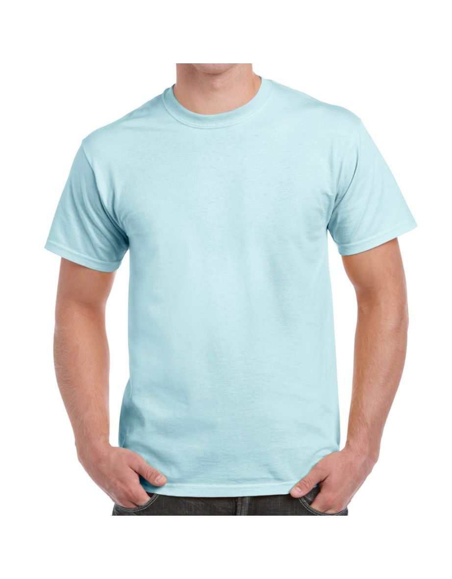 Gildan Mens Hammer Heavyweight T-Shirt - Chambray - 2
