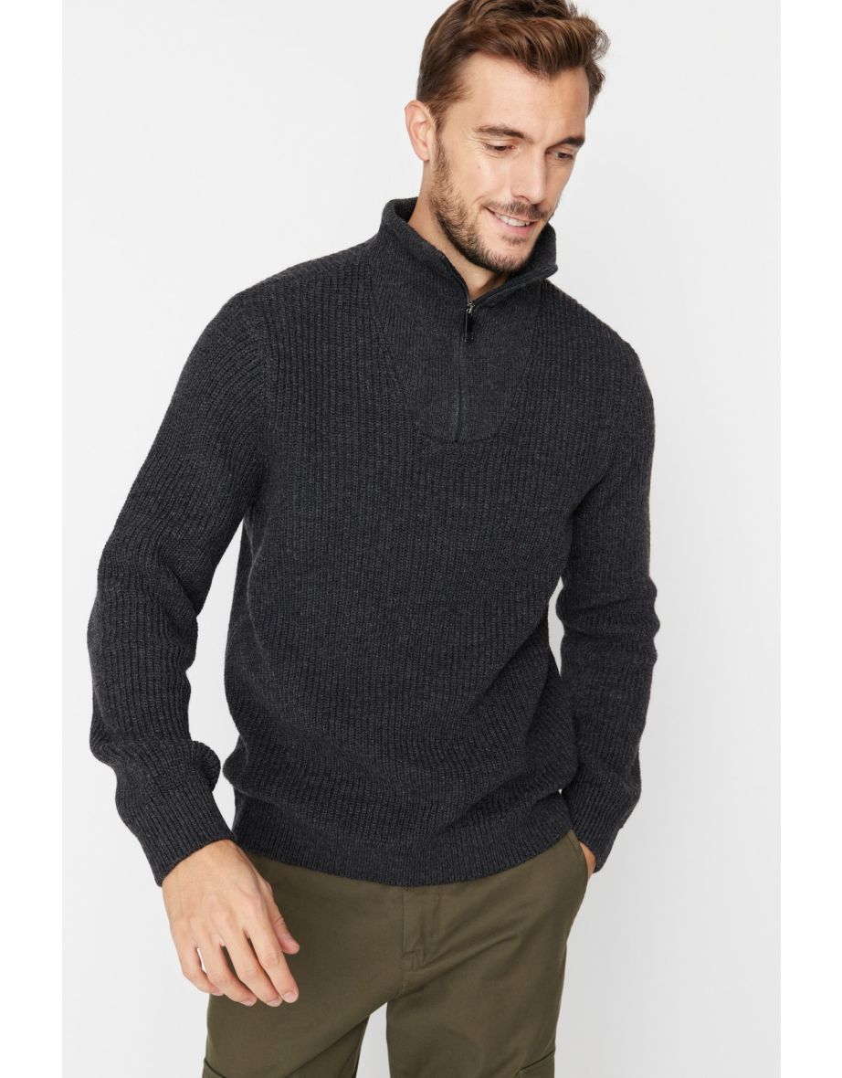 Sweater - Gray - Regular fit