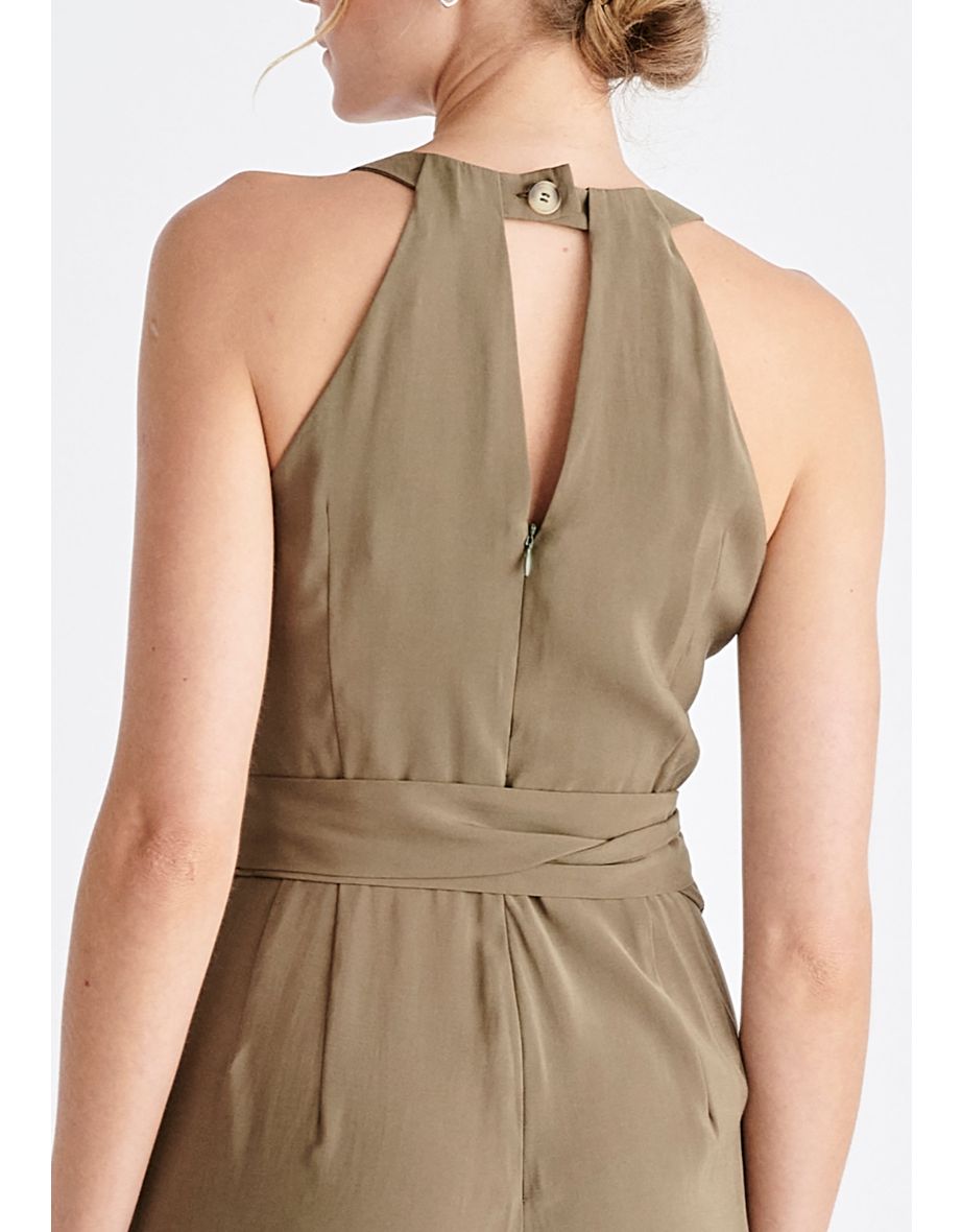 Waist Tie Jumpsuit - 4