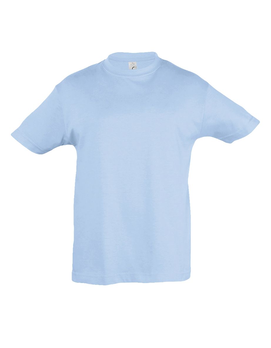 SOLS Kids Regent Short Sleeve T-Shirt - Sky Blue