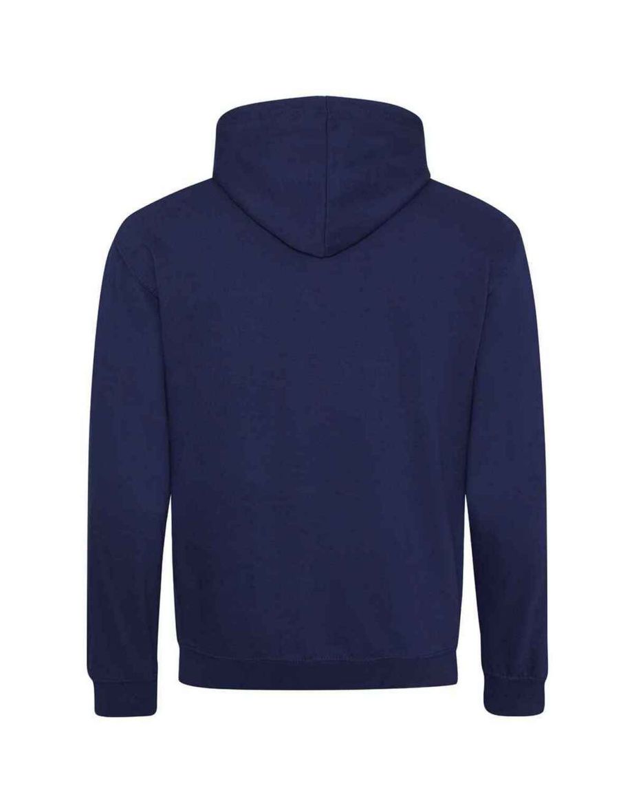 Awdis Womens/Ladies Varsity Hoodie - Oxford Navy/Hawaiian Blue