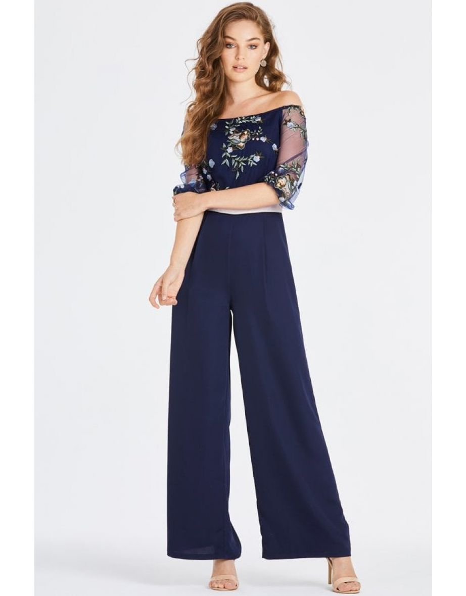 little mistress bardot jumpsuit