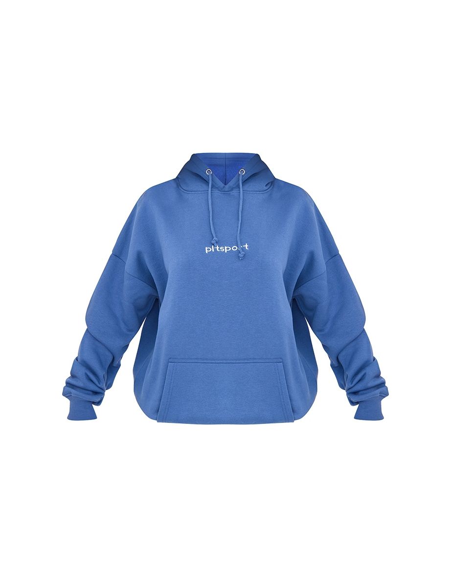 PLT Sport Steel Embroidered Oversized Hoodie - 4