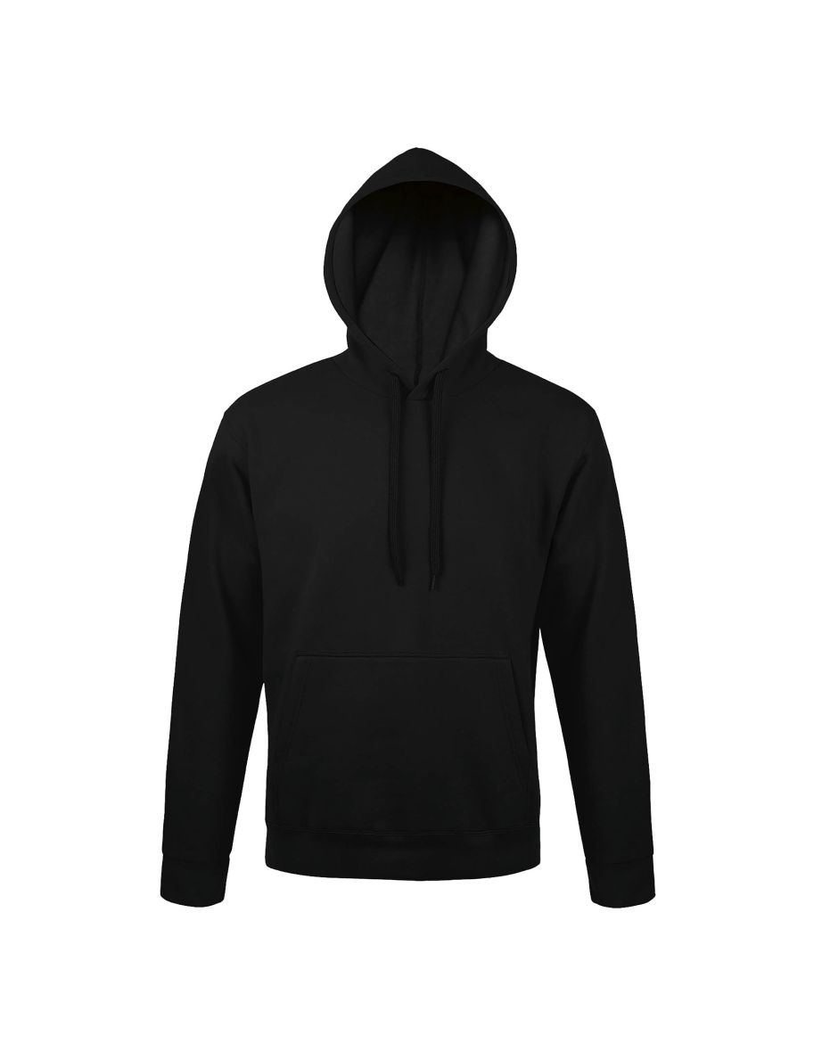 SOLS Snake Unisex Hooded Sweatshirt / Hoodie - Black