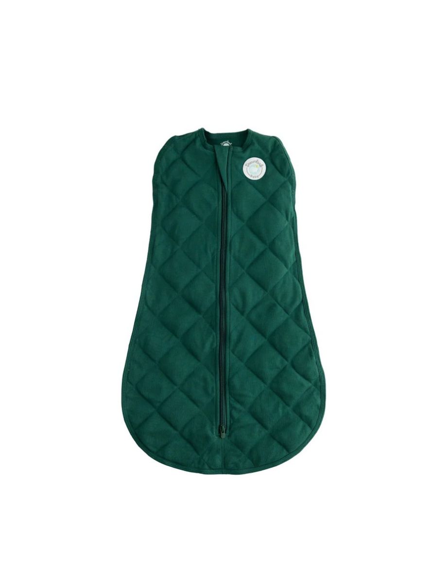 Baby Gently Weighted Green Swaddle Newborn - 2