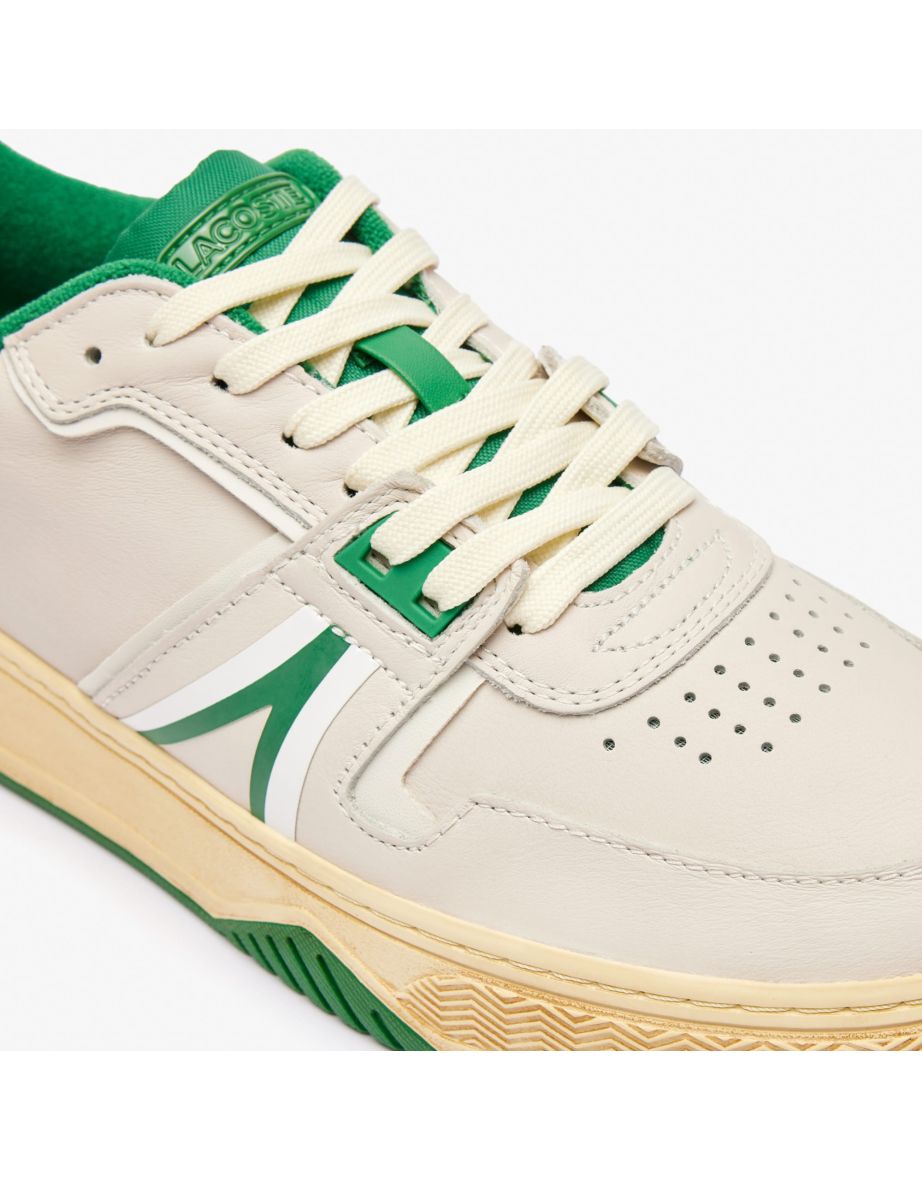 Men's Lacoste L001 Trainers in White - 5