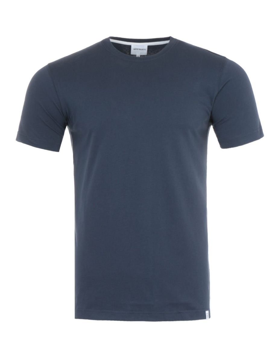 Men's Norse Projects Niels Standard T-Shirt in Blue