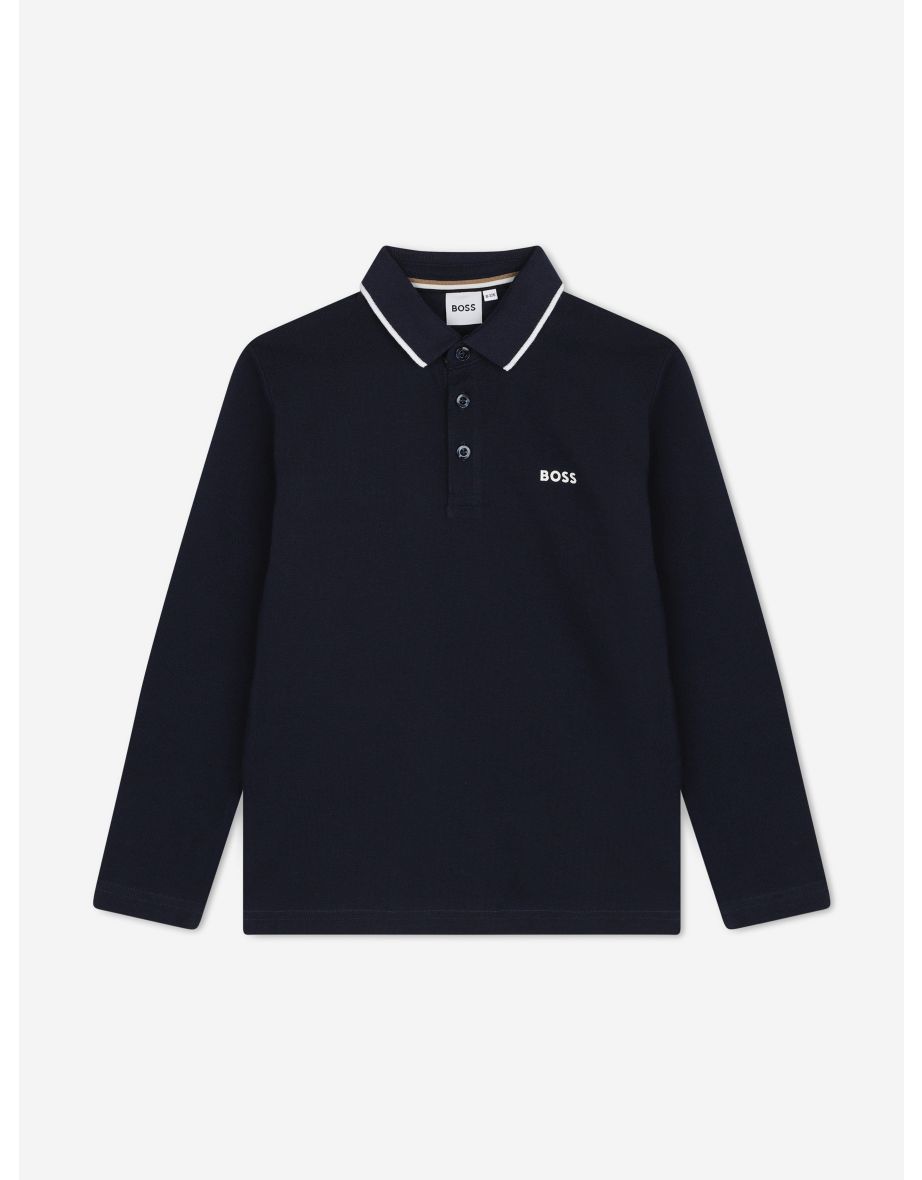 Boss boys polo best sale