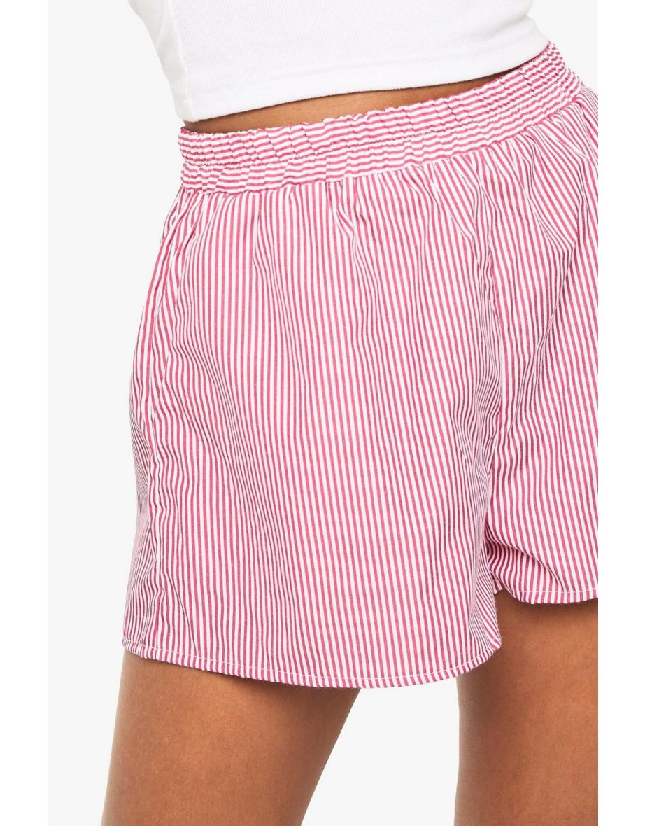 Stripe Boxer Short - red - 3