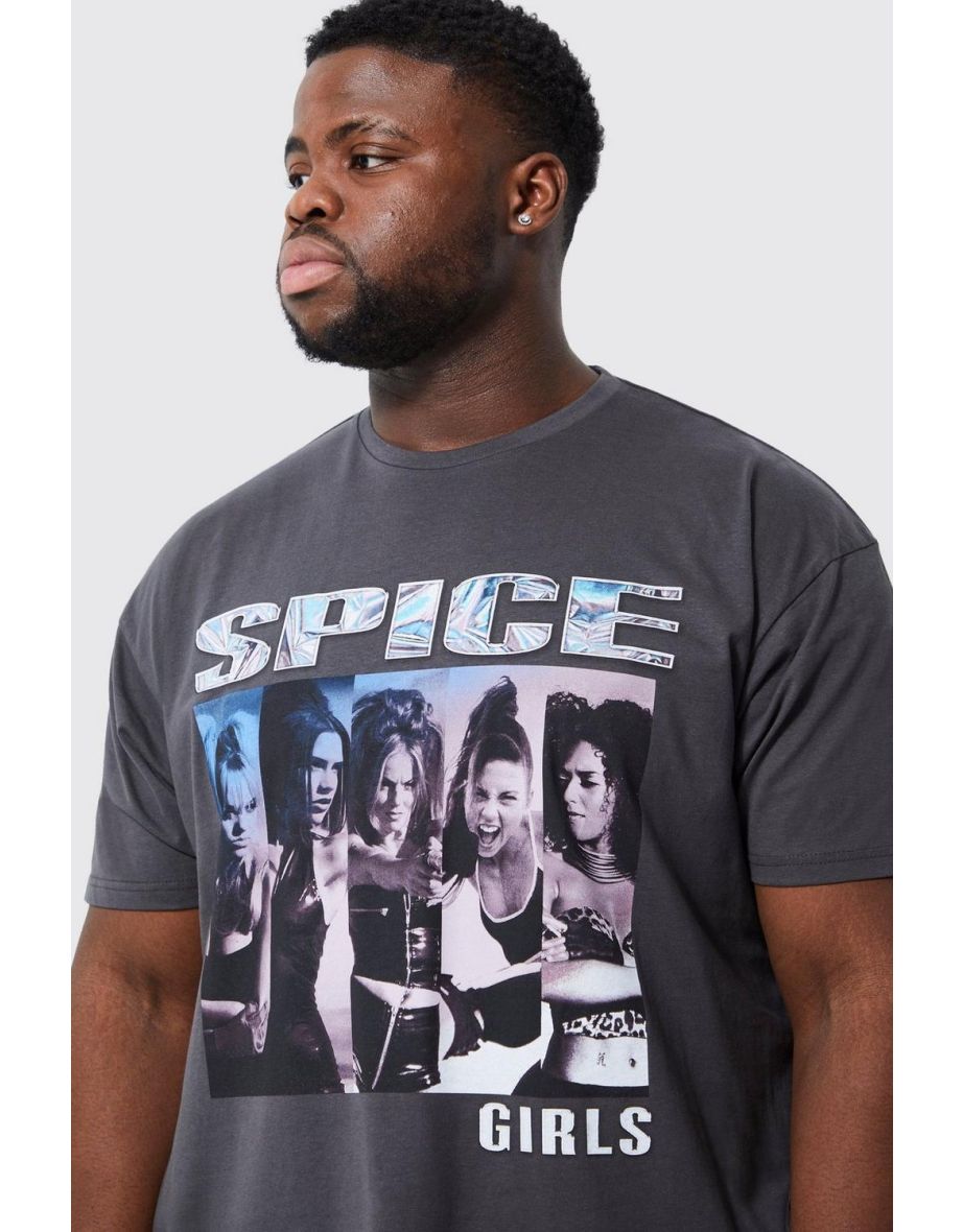 Plus Spice Girls License T-shirt - charcoal - 2
