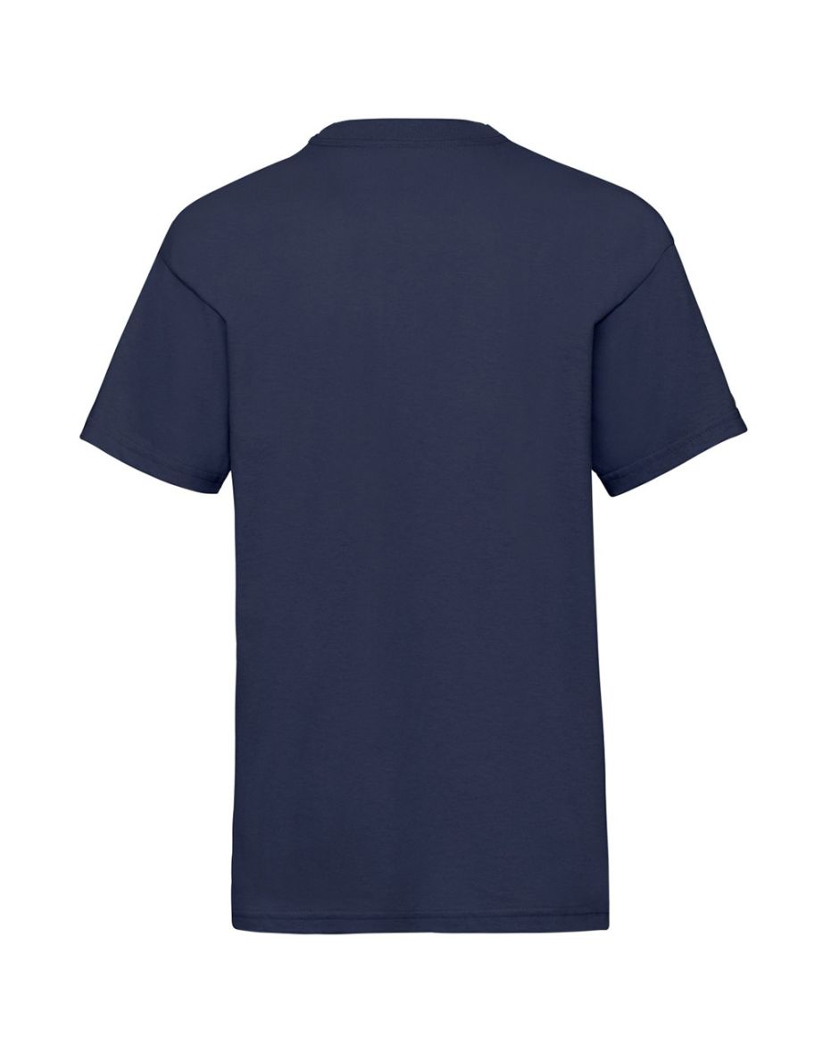 Fruit Of The Loom Childrens/Kids Unisex Valueweight Short Sleeve T-Shirt - Navy - 1