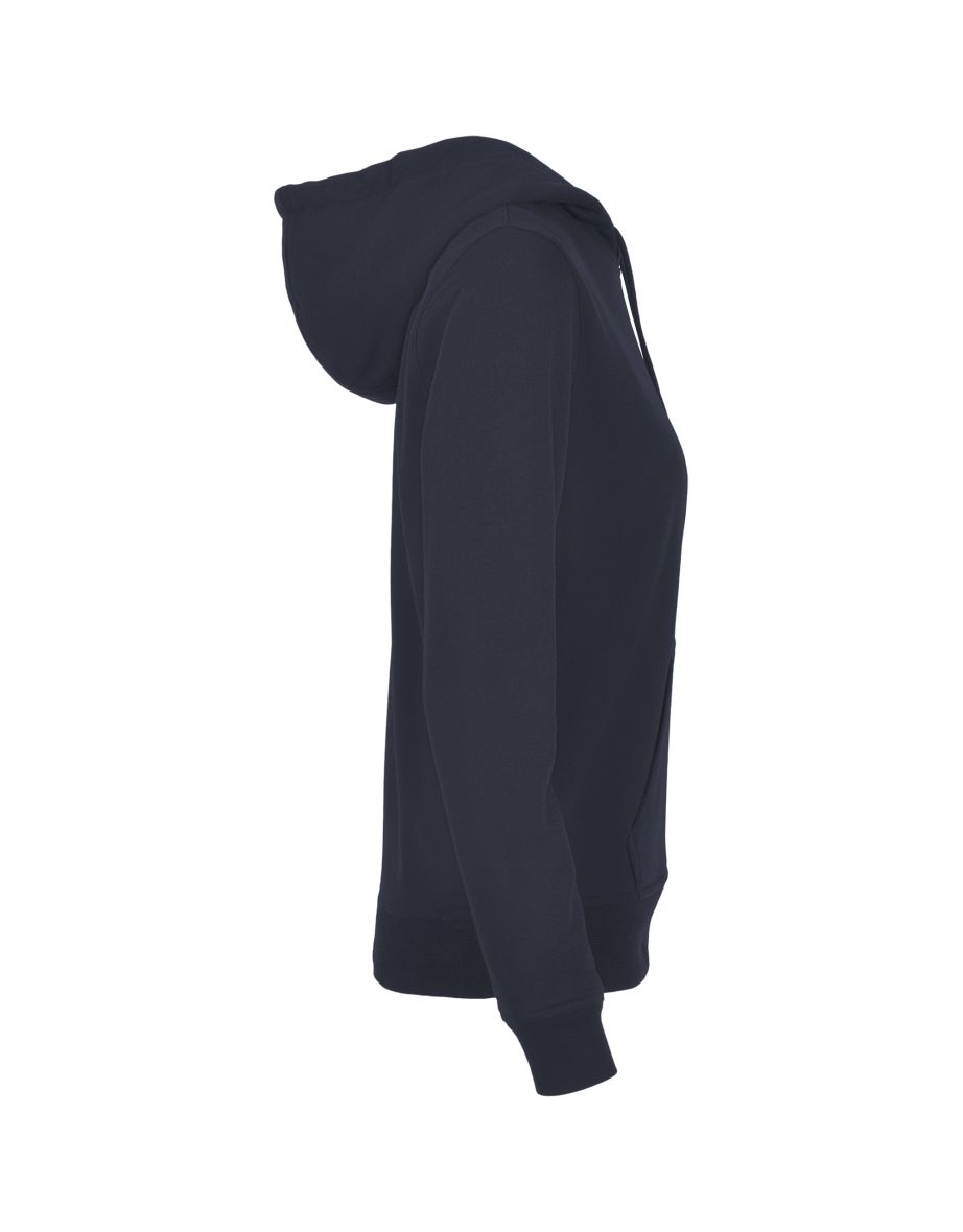 Womens/Ladies Basic Hoodie - Navy - 3