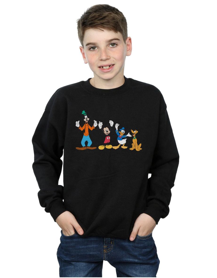 Mickey and friends on sale sweatshirt