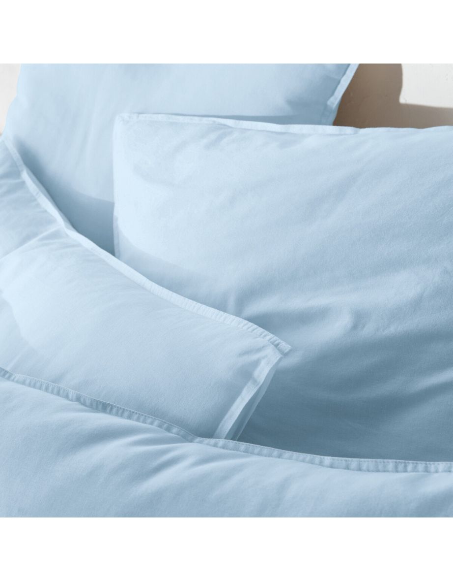 Scenario Plain 100% Washed Cotton Pillowcase - 6