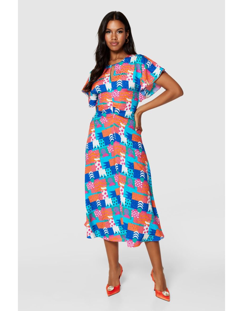 Shop Closet London Kimono A Line Dress Online in Qatar VogaCloset