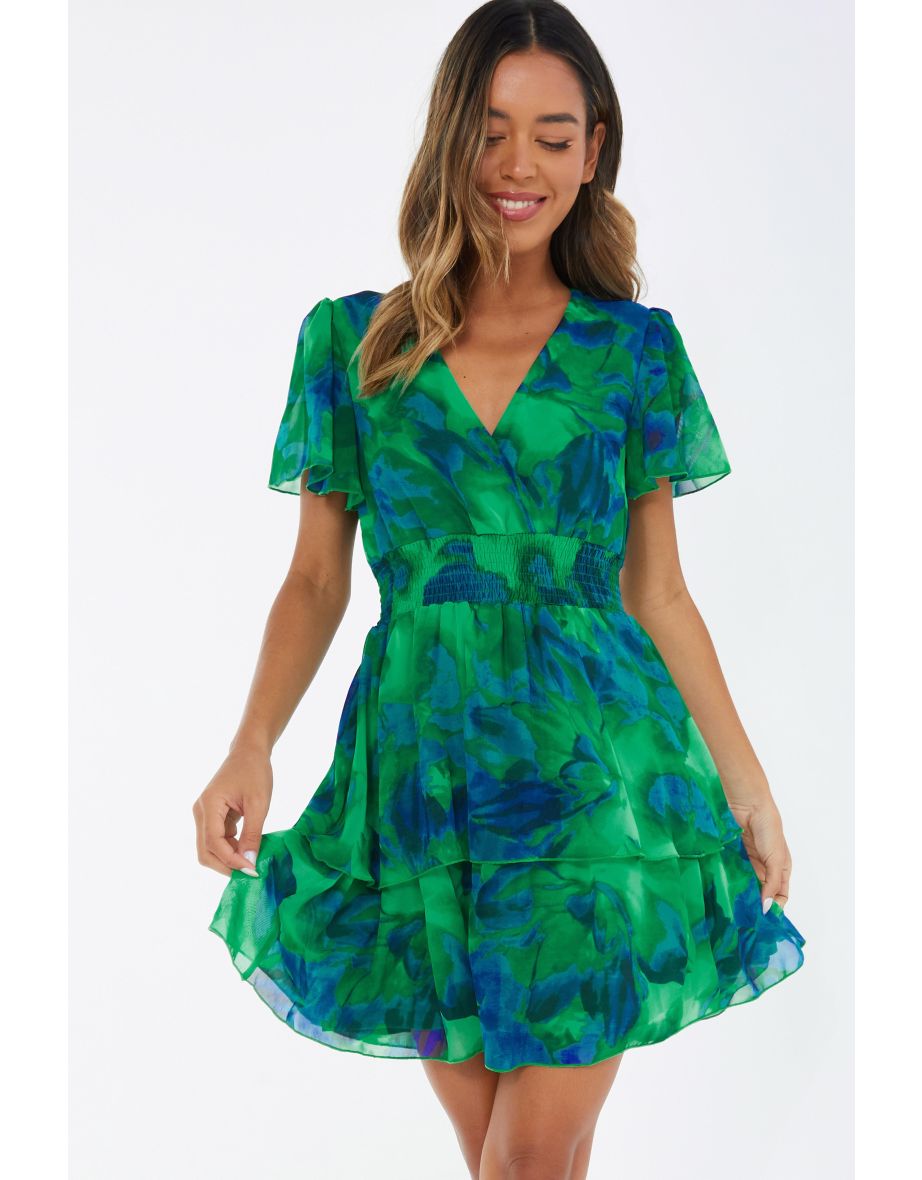 Tropical shop skater dress