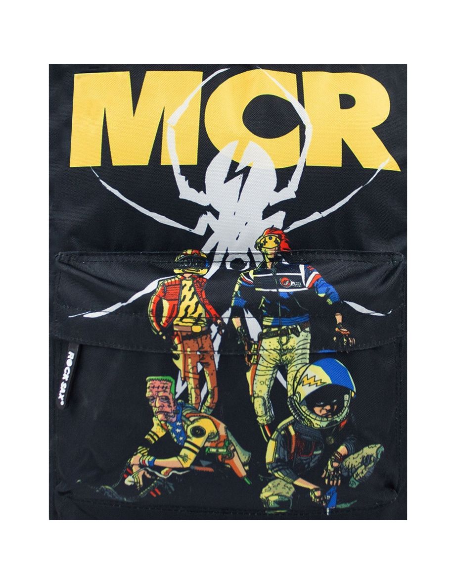 Rock Sax MCR Killjoy My Chemical Romance Backpack - Black/Yellow - 3