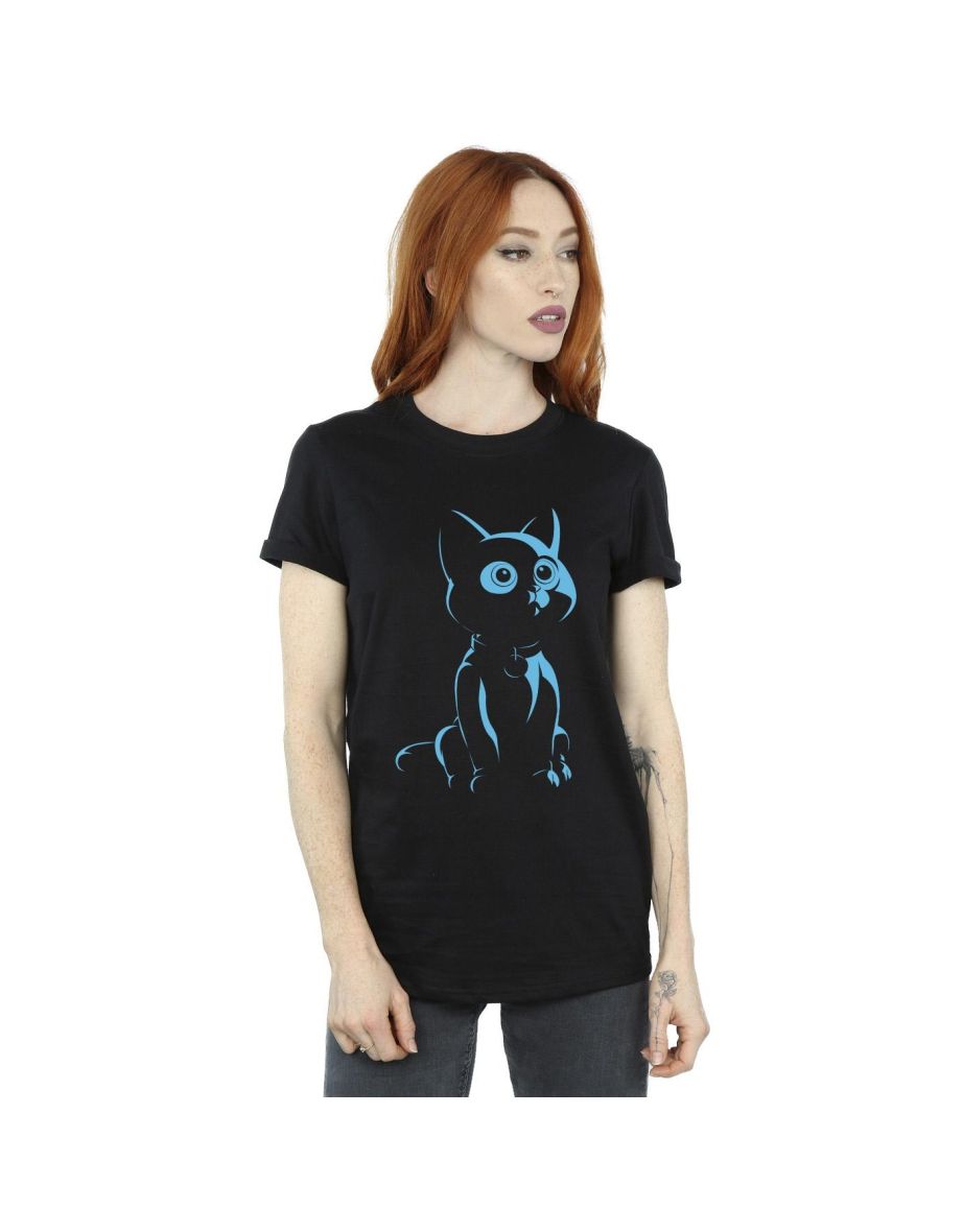 Disney Womens/Ladies Lightyear Sox Cute Stare Cotton Boyfriend T-Shirt - Black