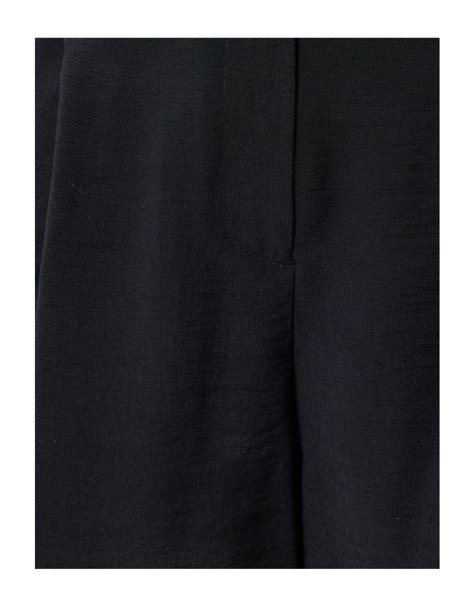 Mini Shorts with Pockets Viscose Fabric - 5