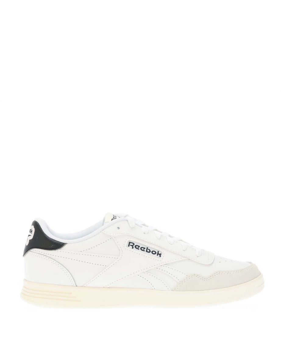Shop Men s Reebok Classic Court Advantage Trainers in White Online in Oman VogaCloset