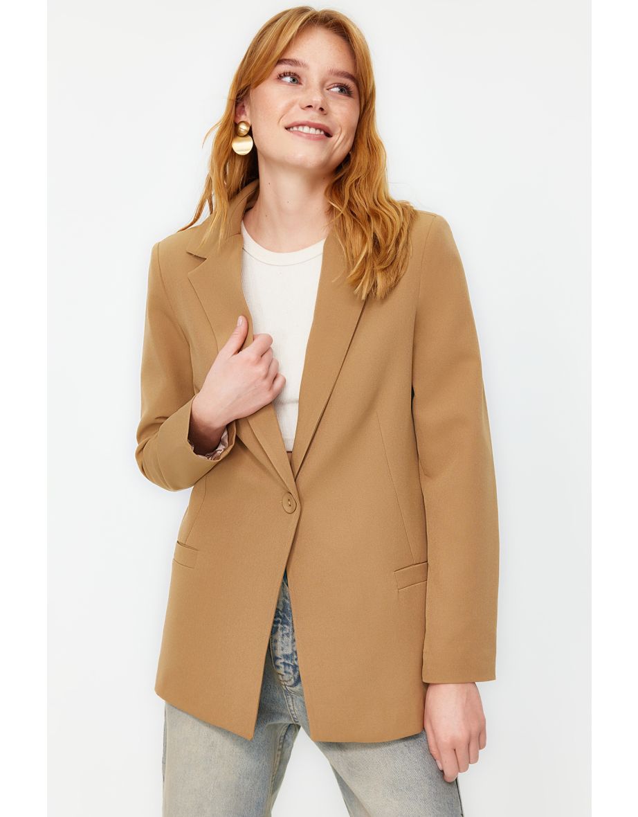 Dark beige jacket cheap