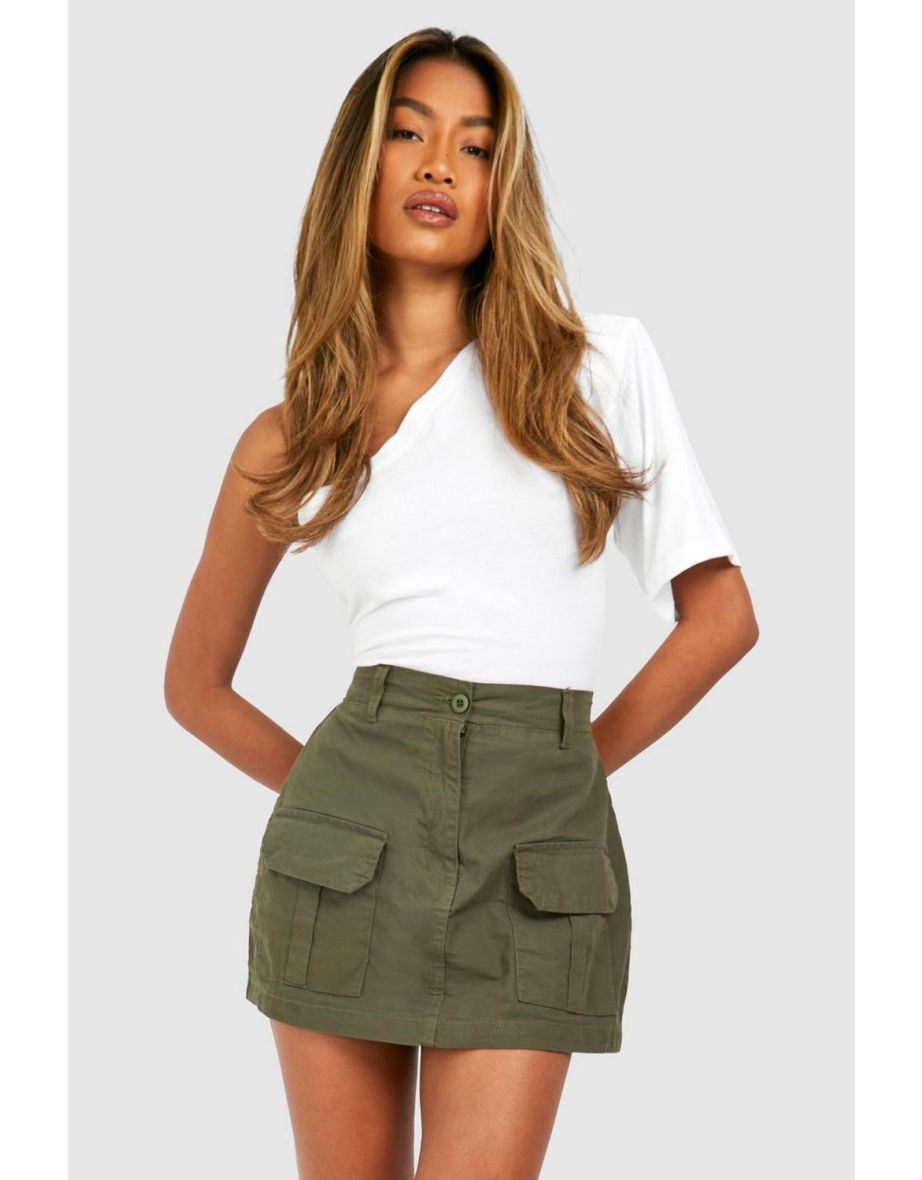 One Shoulder T-shirt With Shoulder Pads - white