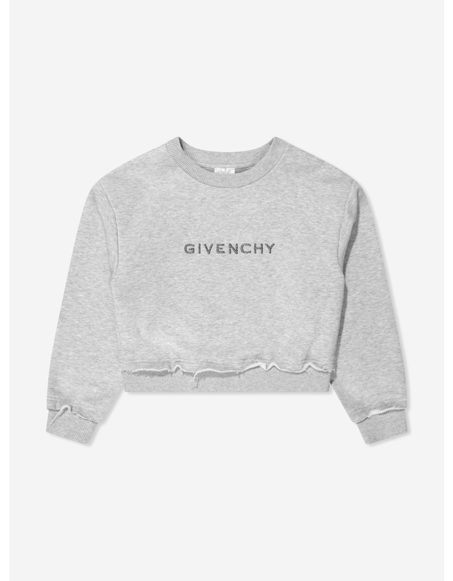 Givenchy embroidered top logo sweatshirt