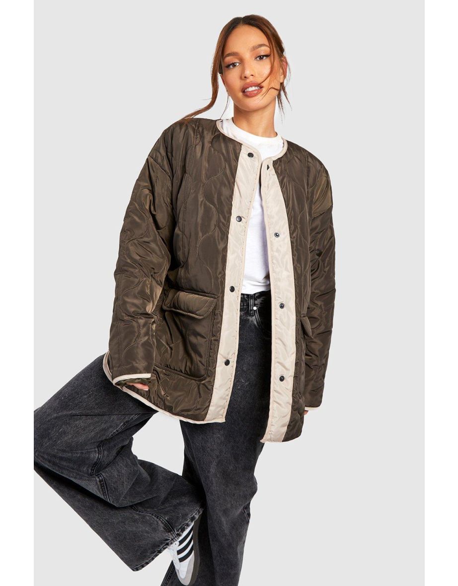 Tall khaki jacket shop