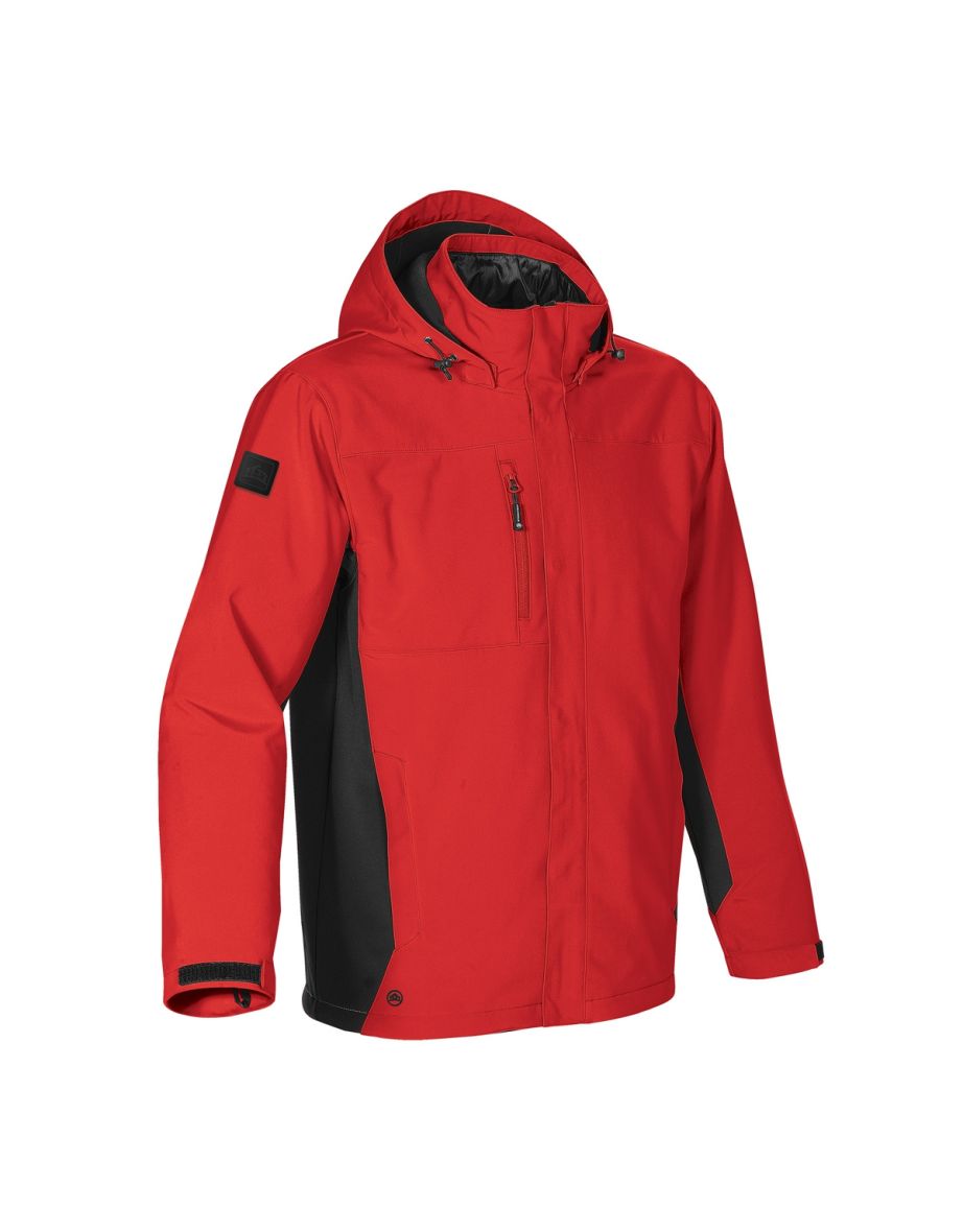 Shop Stormtech Mens Atmosphere 3 in 1 Performance System Jacket Waterproof Breathable Stadium Red Black Online in United Arab Emirates VogaCloset