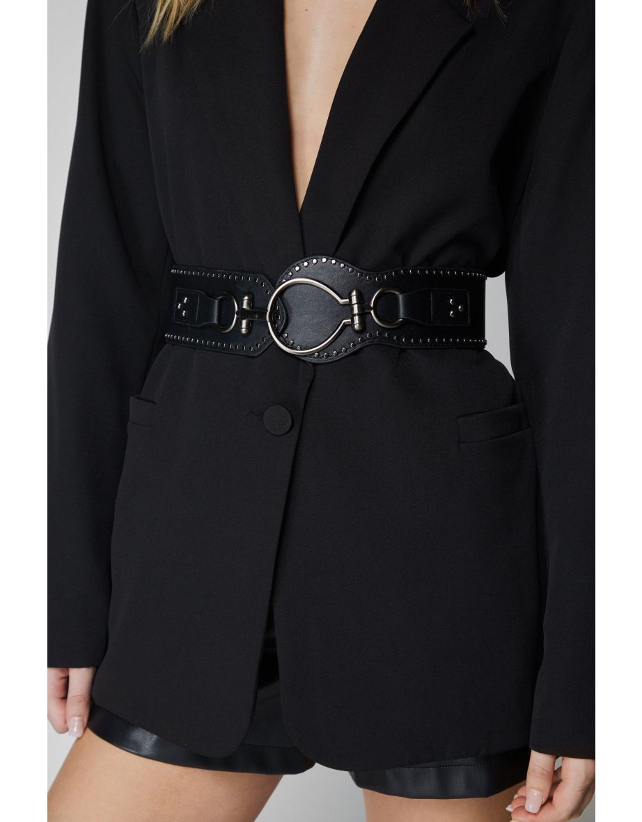 Studded waist belt sale