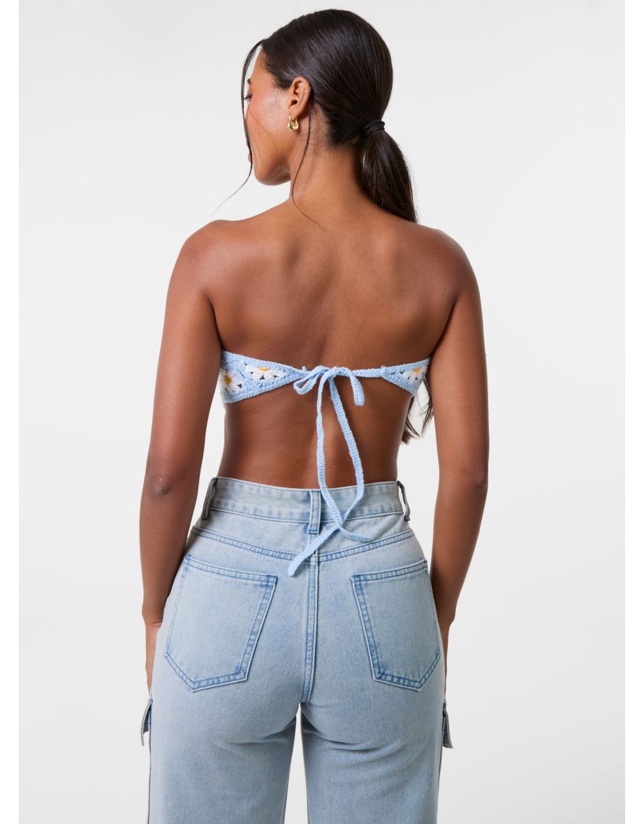 Daisy Crochet Hanky Top - 4