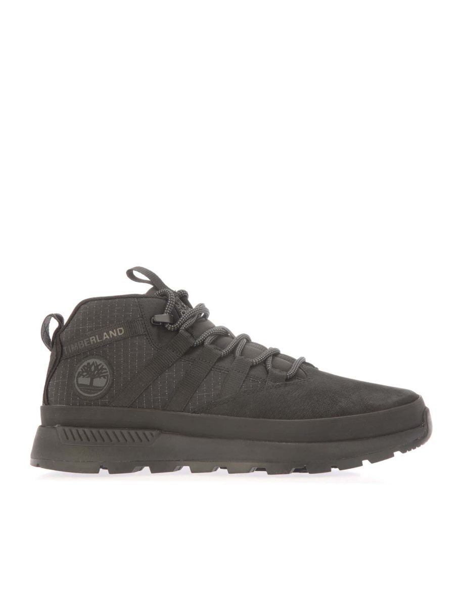 Men's Timberland Euro Trekker Low Lace-Up Trainers in Black