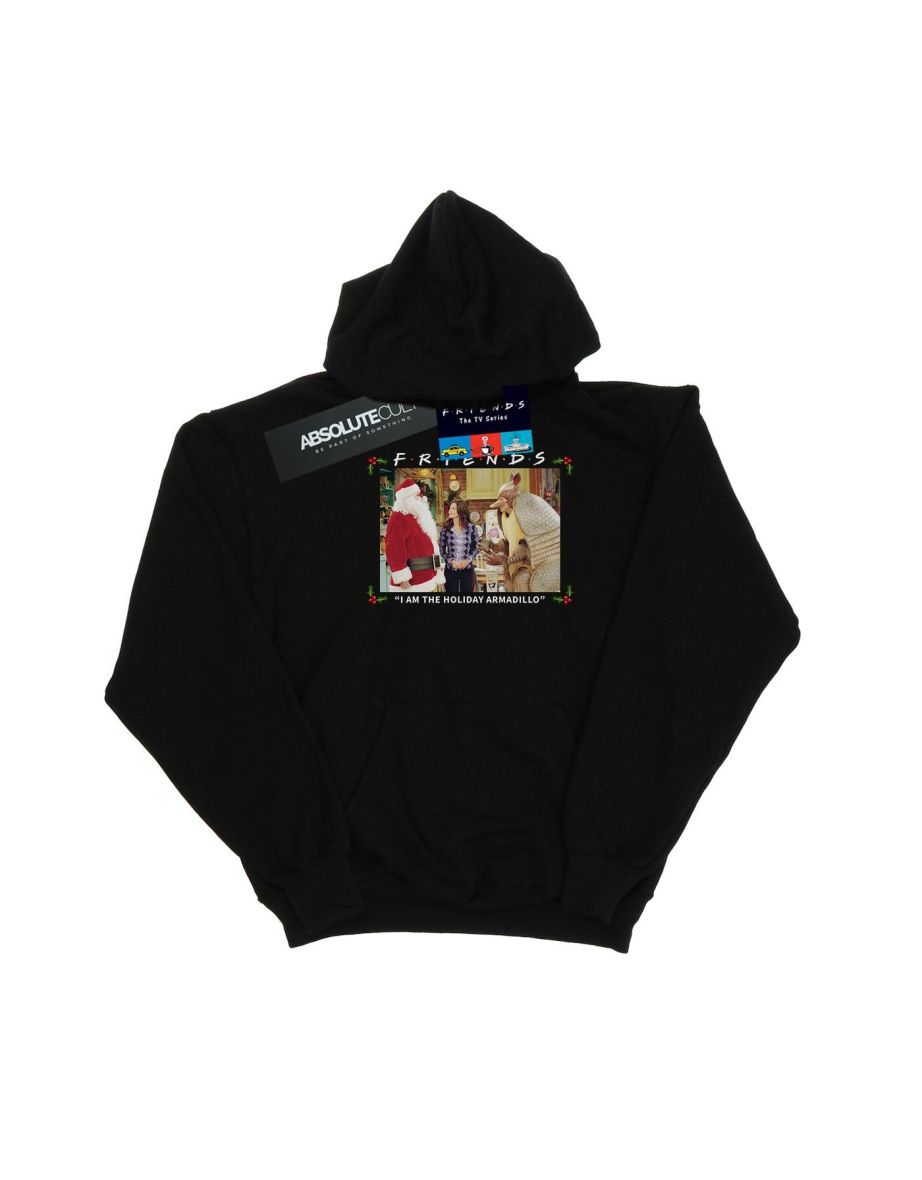 Friends Boys I Am The Holiday Armadillo Hoodie - Black