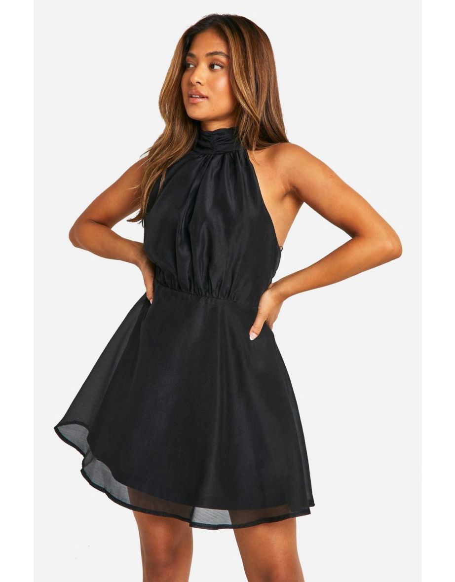 Bow back skater dress 2025