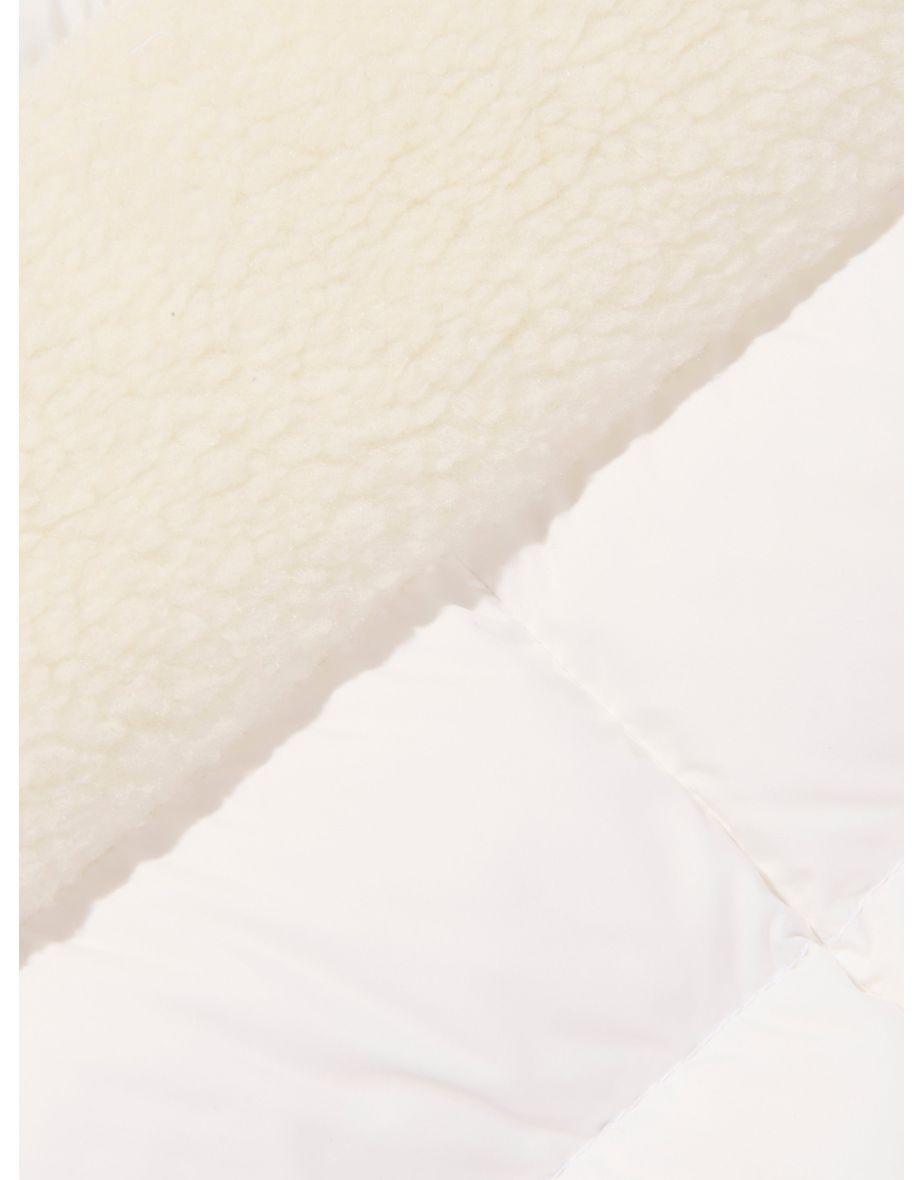 Moncler Enfant Baby Down Padded Sefou Snowsuit in White - 3
