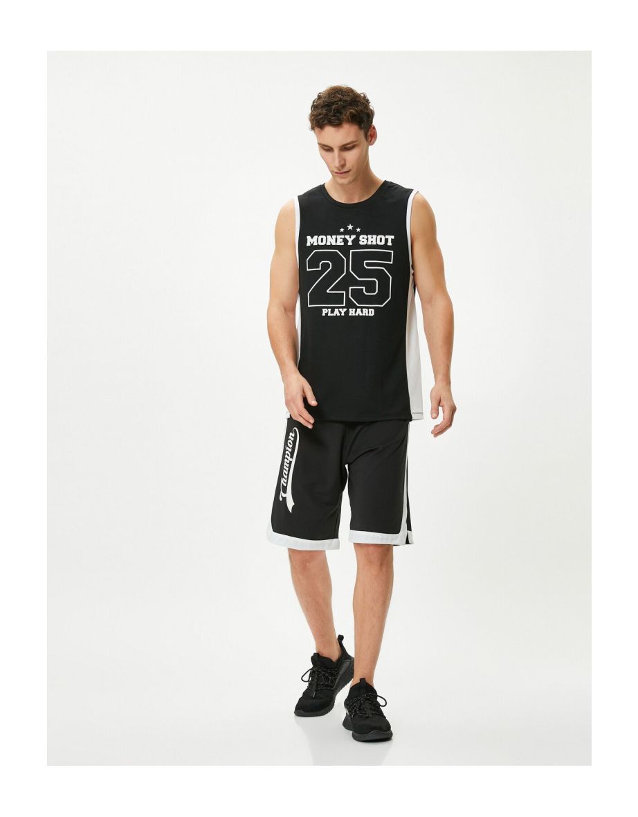 Men's Black Undershirt