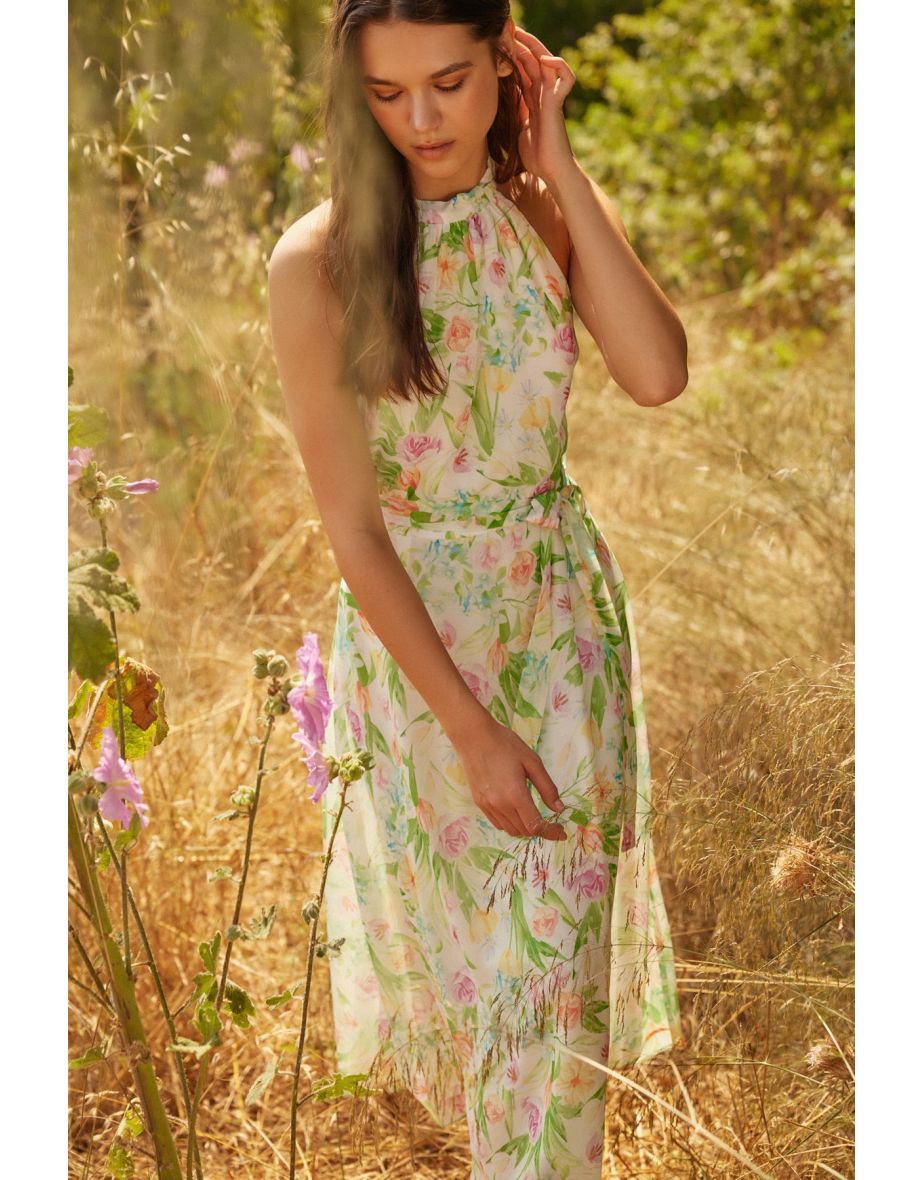 Dress - Ecru - A-line - 7